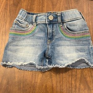 Toddler shortie shorts